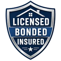 Licensed, bonded, and insured