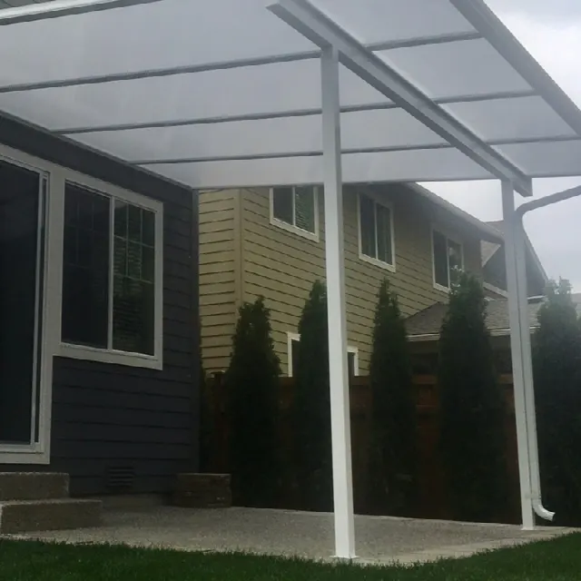 Patio cover installation 10