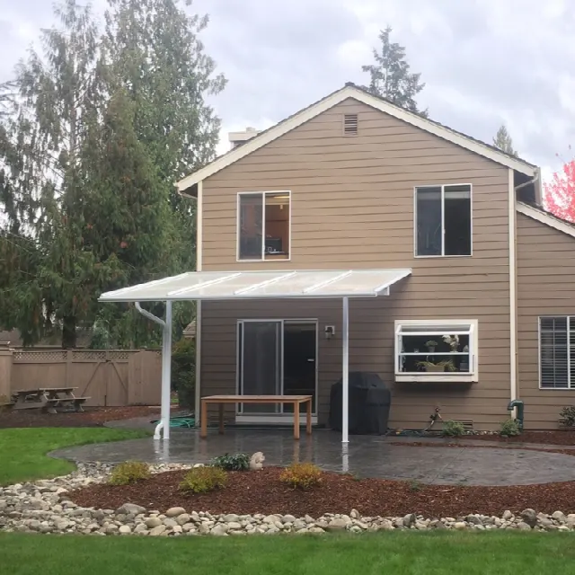 Patio cover installation 13