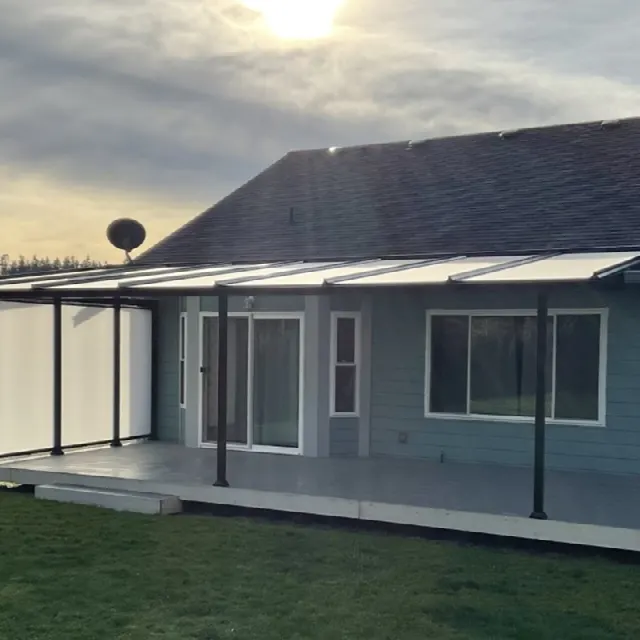 Patio cover installation 20