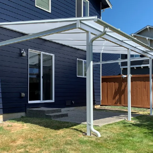 Patio cover installation 22