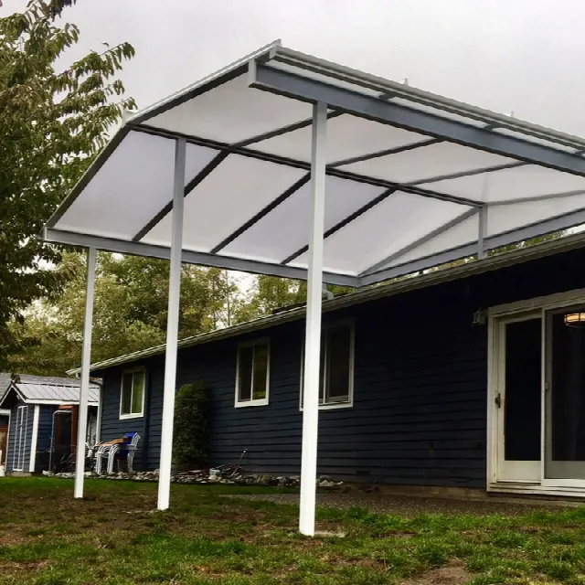 Patio cover installation 5