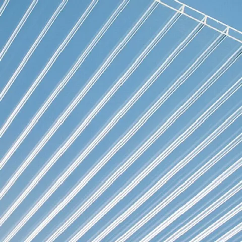 Clear ACRYLITE panel sample
