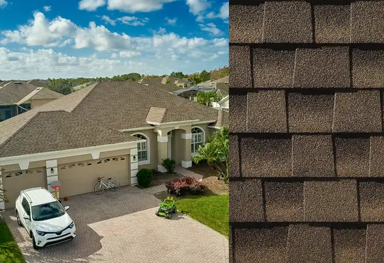 GAF Roofing Gallery -  0019 Timberlinehdz Barkwood 1