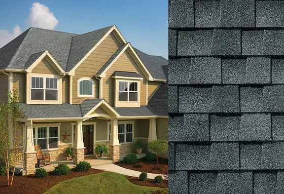 GAF Roofing Gallery - Timberline Hdz Pewter Gray House