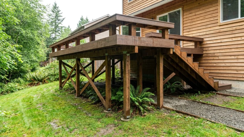 When a raised deck may solve access or slope challenges