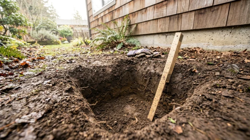 Deck footings: stable support starts below the surface