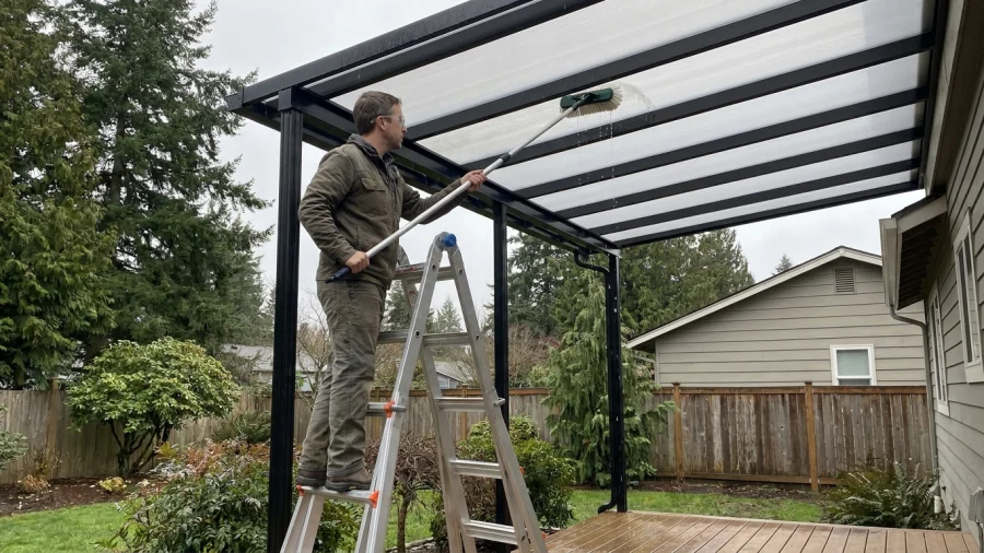 How to Clean and Maintain Your Patio Cover in the Pacific Northwest