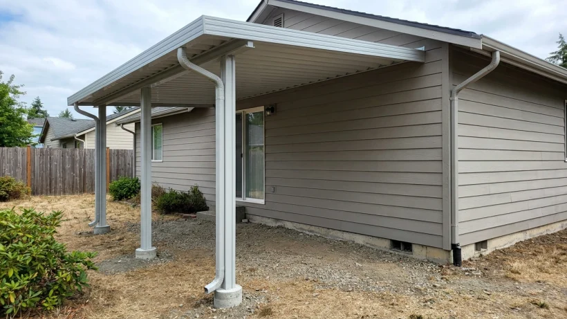Start with wind exposure and the cover’s connection to the home
