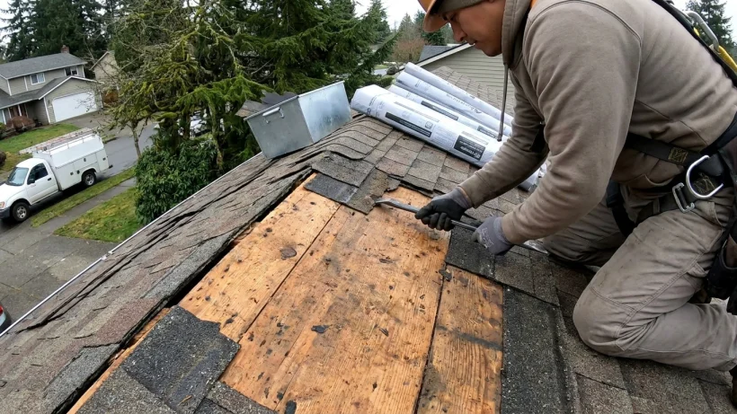 Why some deck damage is confirmed only during tear-off