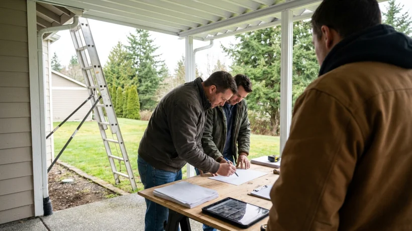 Review the insurer’s scope alongside a roof professional’s findings