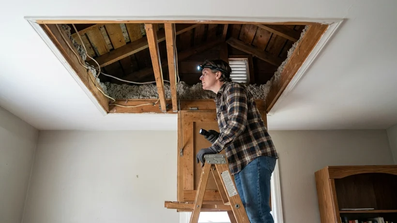 Start with a simple attic and roof ventilation inventory