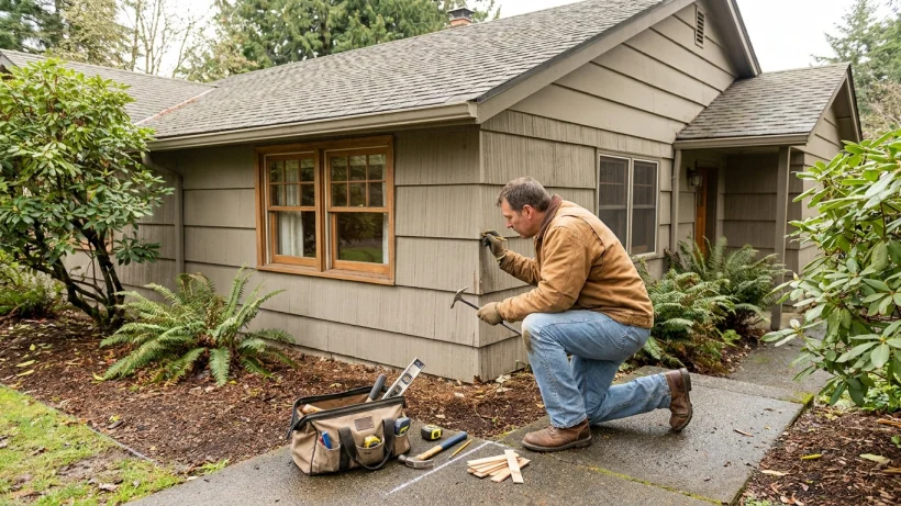 Why inspect behind siding before replacing it?