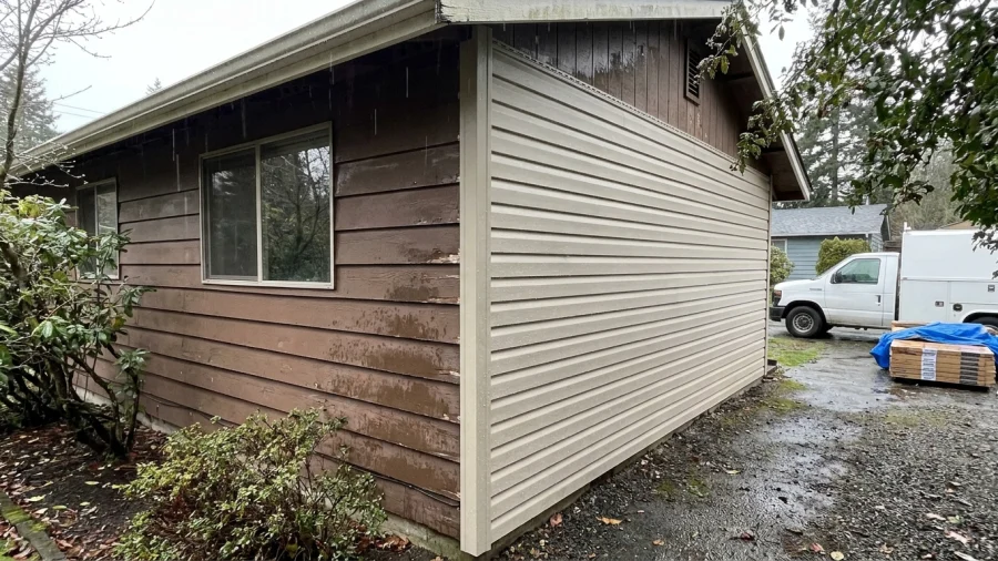 Can I Install Vinyl Siding Over Old Wood in Western Washington?